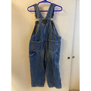 Classic Baby Gap The Perfect Fit 3xl 3t‎ denim overalls